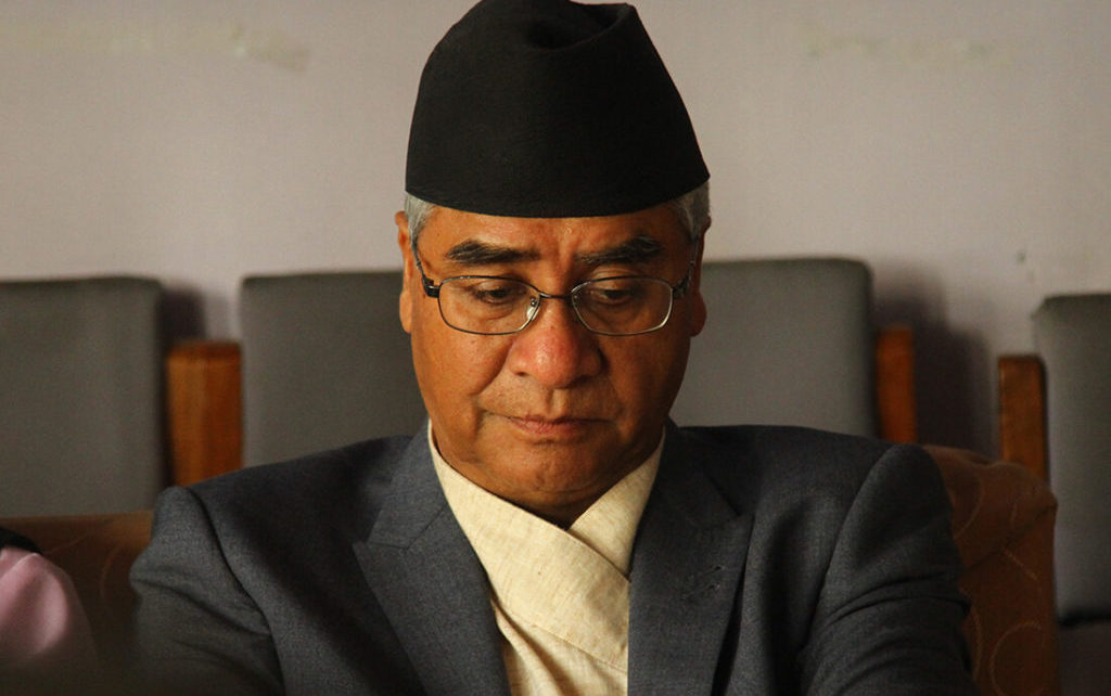 सभापति देउवाद्वारा दुःख व्यक्त