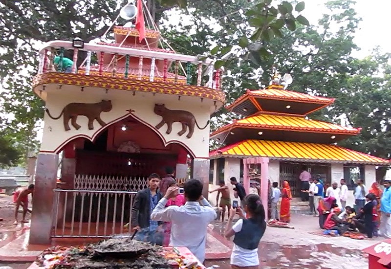 महागढीमाईमा रु १७ लाख भेटी