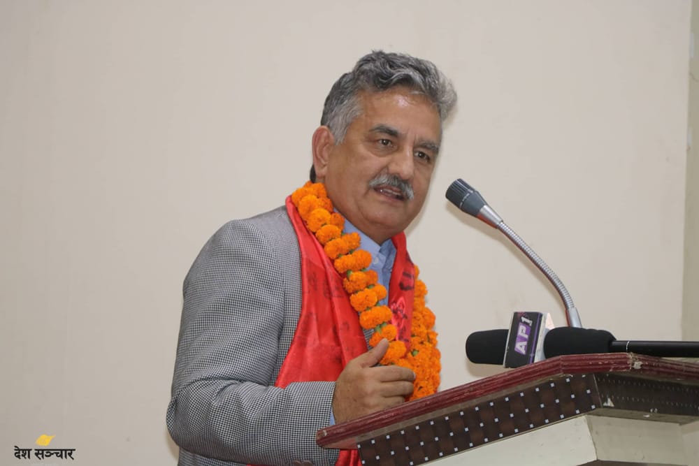 करकाे बिराेध गर्ने पार्टीले देश बनाउन सक्दैन् : पूर्व अर्थमन्त्री पाण्डे