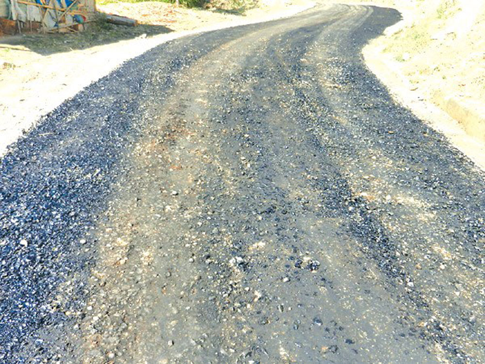 पचासी वर्षदेखि अलपत्र सडकको निर्माण शुरु