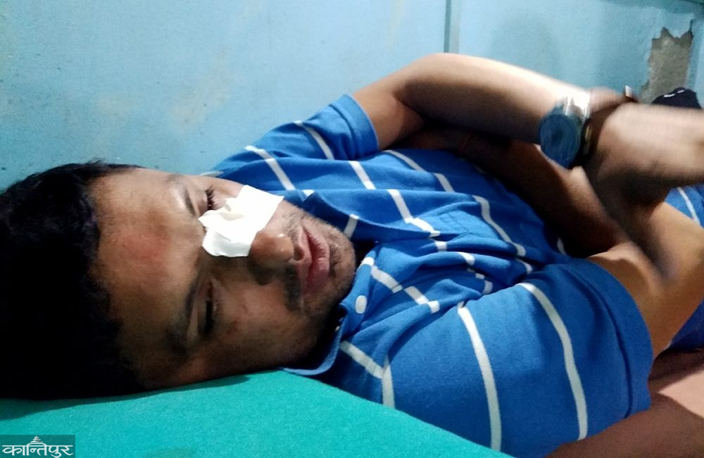 पत्रकार महासङ्घका उपाध्यक्षमाथि कुटपिट