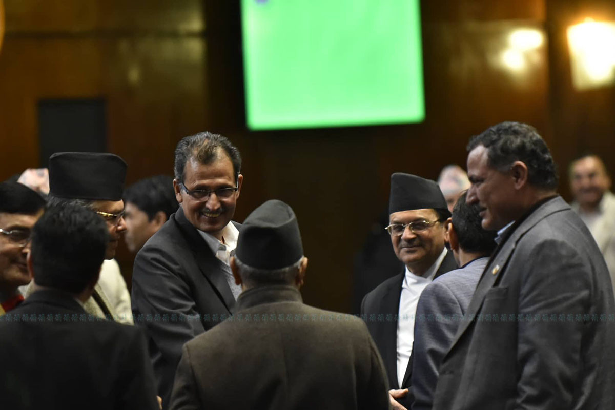सभामुखमा अग्नि सापकोटा निर्विरोध निर्वाचित
