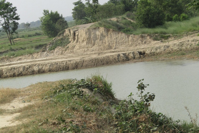 बाँध निर्माण शुरु