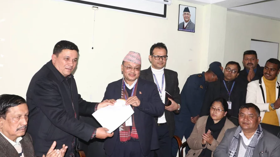 कांग्रेसले बुझायाे प्रधानमन्त्री ओलीलाई विरोध पत्र