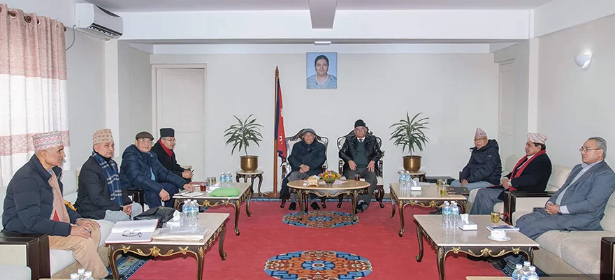 सभामुख चयनका लागि नेकपा अध्यक्षद्वय ओली र प्रचण्डबिच छलफल