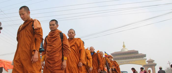 काठमाडौँदेखि कपिलवस्तुसम्म ‘शान्ति पैदल यात्रा’ हुँदै