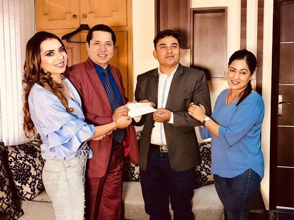 अन्तर्राष्ट्रिय क्रिकेट रंगशाला निर्माणमा पत्रकार धमला दम्पतिले गरे आर्थिक सहयोग