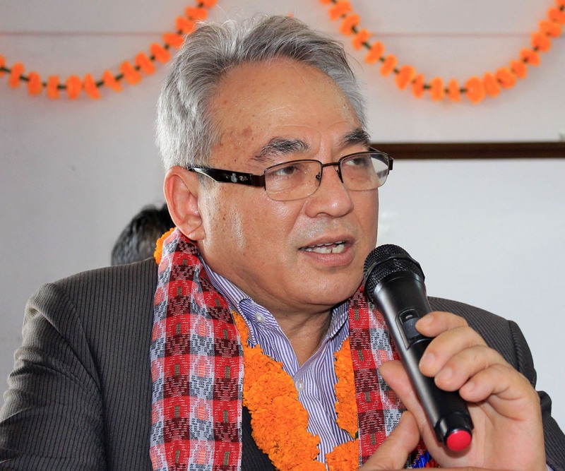 क्यान्सर अस्पताललाई प्रतिष्ठानका रुपमा विकास गर्नुपर्छः गृहमन्त्री थापा
