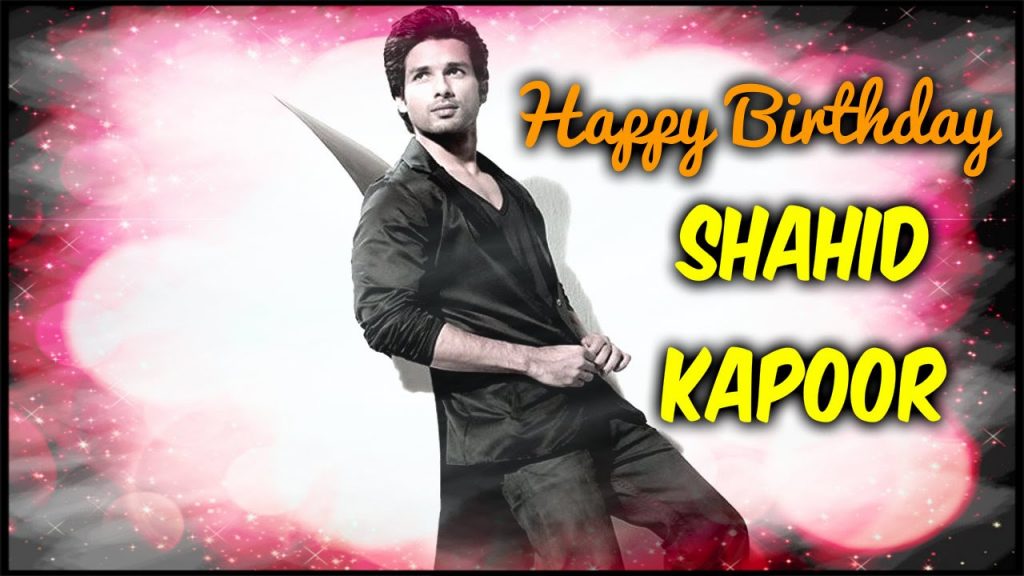 ३९ औँ जन्मदिन मनाउँदै बलिउड स्टार शाहिद कपूर