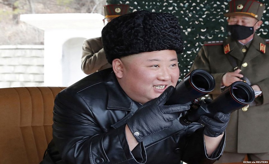 उत्तर कोरियाद्वारा छोटो दूरीको रकेट प्रक्षेपण