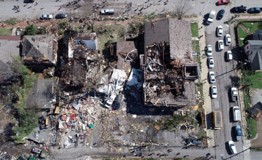 अमेरिकामा आँधीबाट २४ जनाको मृत्यु