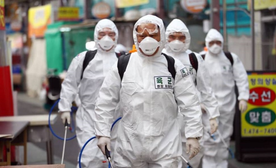 कोरोनाविरुद्ध कोरियाले थाल्यो युद्ध!